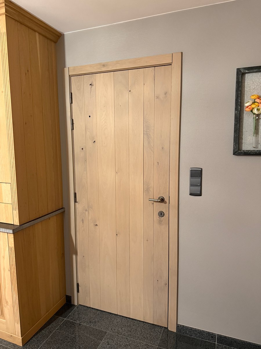 houten binnendeur gemaakt door Bongaerts D.