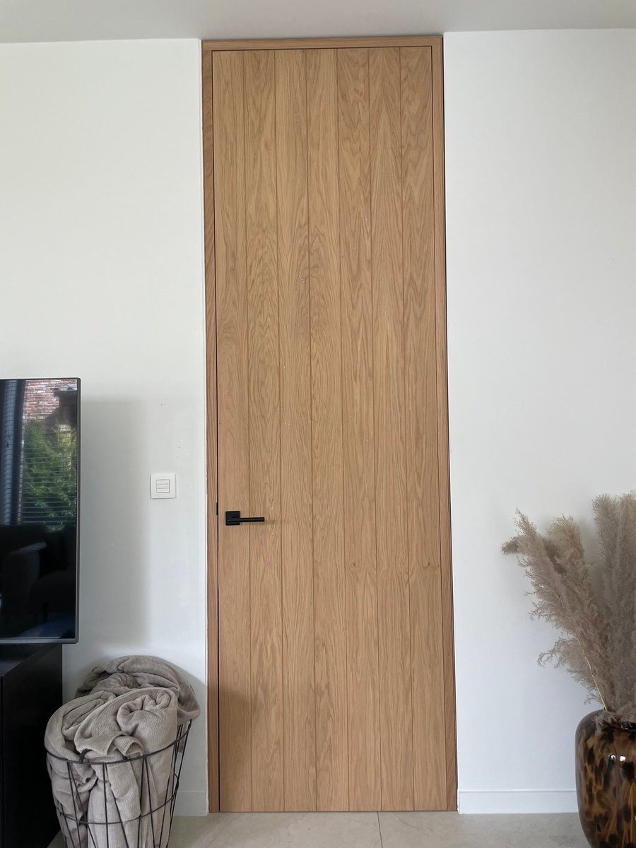 Houten blokdeur binnendeur door Bongaerts D.