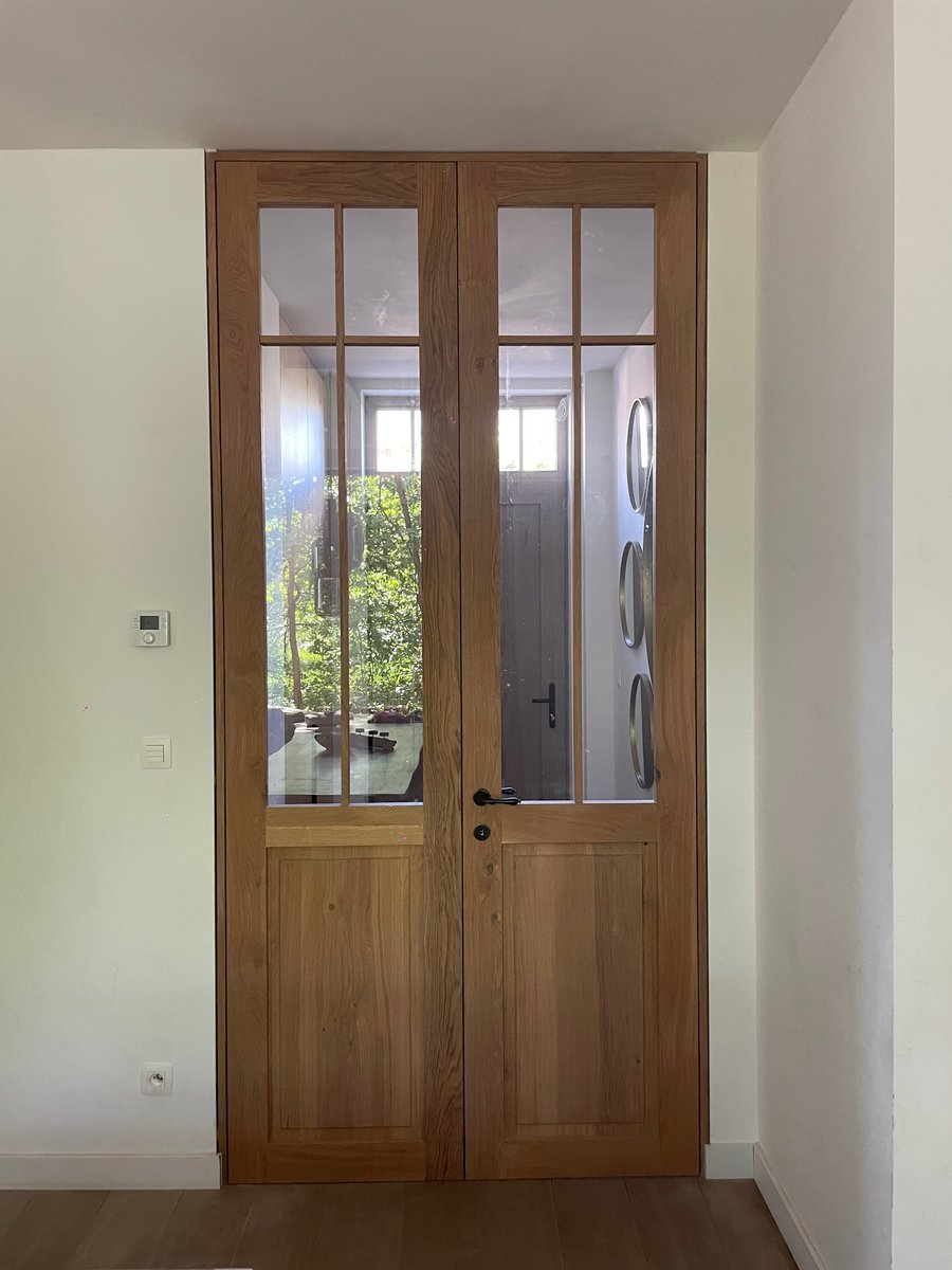 Houten binnendeur door Bongaerts D.