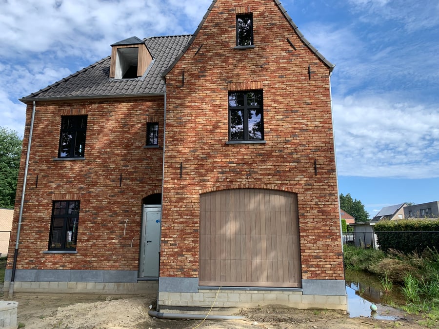 houten sectionaalpoort gemaakt door Bongaerts D.