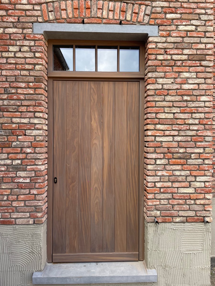 houten buitendeur gemaakt door Bongaerts D.