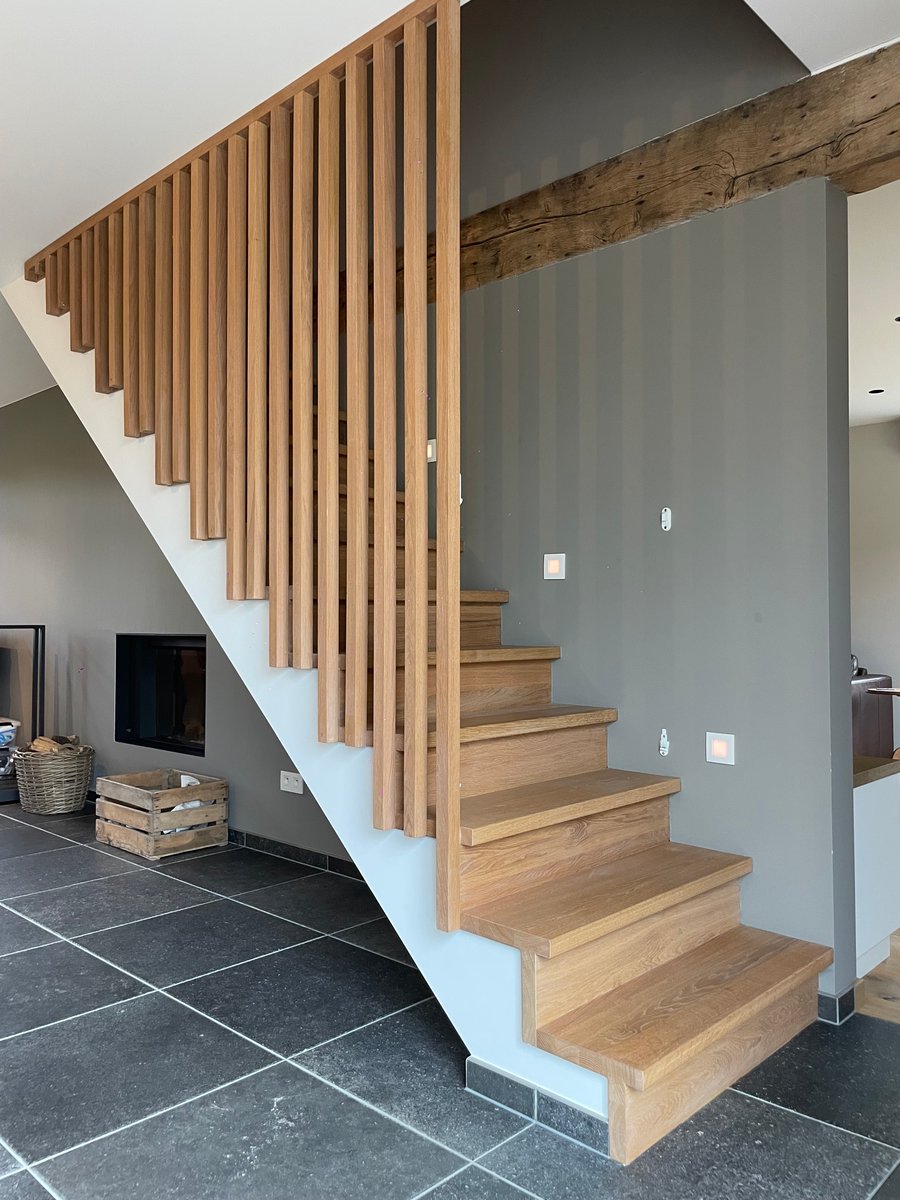 trapbekleding gemaakt door Bongaerts D.