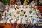 Foto van Aquarelworkshop tussen de bloemen