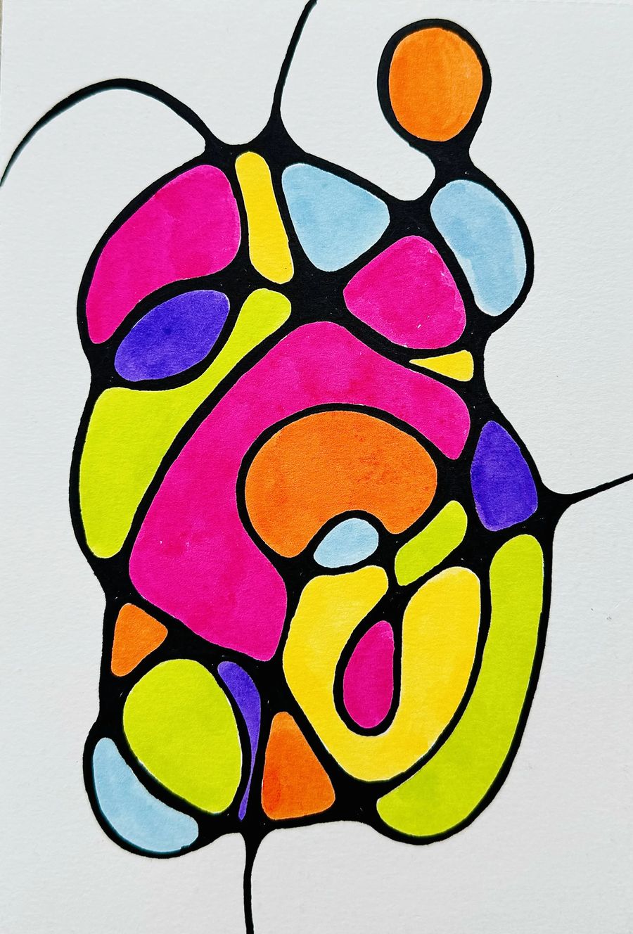 Extra foto van Ontspannen met Neurographic Art