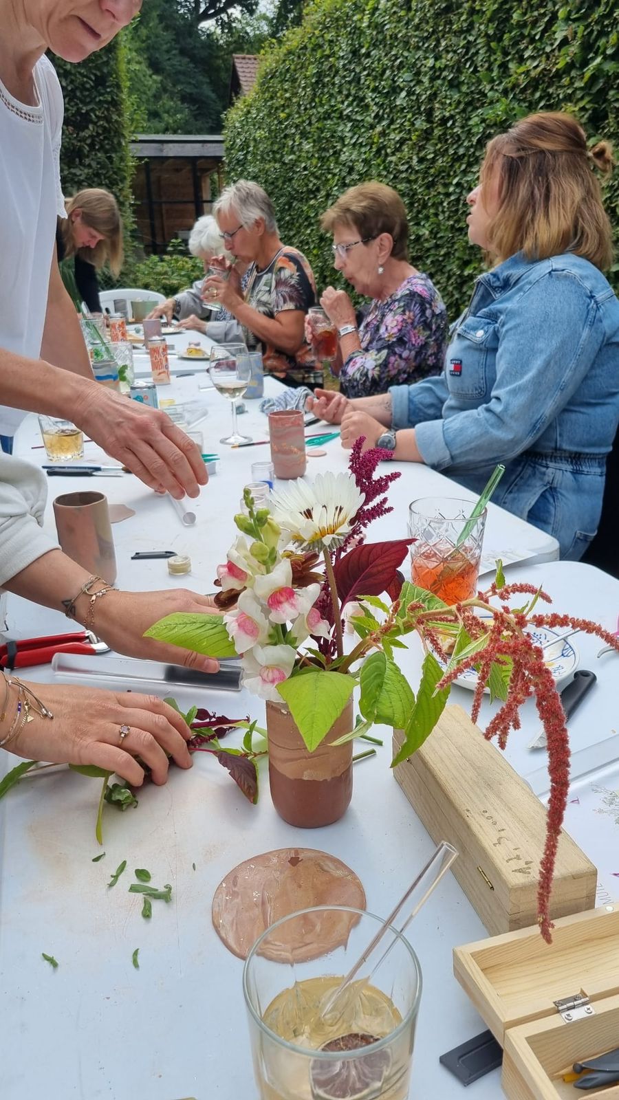 Extra foto van Aquarelworkshop tussen de bloemen
